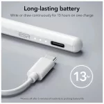 ESR DIGITAL+ mágneses érintőceruza iPad készülékhez fehér