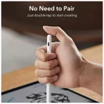 ESR DIGITAL+ mágneses érintőceruza iPad készülékhez fehér