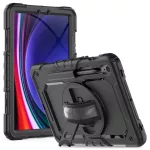 Tech-Protect Solid360 Fekete Armor tok Samsung Galaxy Tab S9 FE 10,9" készülékhez