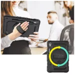 Tech-Protect Solid360 Fekete Armor tok Samsung Galaxy Tab S9 FE 10,9" készülékhez