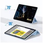 TECH-PROTECT SMARTCASE tok, kompatibilis iPad 10.9” (10/2022) és iPad 11” (11/2025) készülékekhez, kék