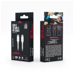 Maxlife MXUC-05 USB-C–USB-C kábel 2,0 m 60W fehér