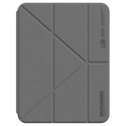 Skinarma Zeta tok iPad 11" A16 készülékhez (2025) / iPad 10.9" 10 gen. készülékhez (2022), szürke