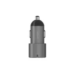 ENERGEA Alu Drive D60 autós töltő 2×USB-C PD-PPS 66W sötétszürke