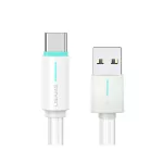 USAMS kábel USB-C 3A YU Series 1m USB-C/USB-A SJ732USB02 (US-SJ732) fehér