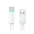 USAMS kábel USB-C 3A YU Series 1m USB-C/USB-A SJ732USB02 (US-SJ732) fehér