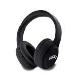 DKNY PU bőr Arch Logo vezeték nélküli fejhallgató fekete