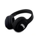 DKNY PU bőr Arch Logo vezeték nélküli fejhallgató fekete