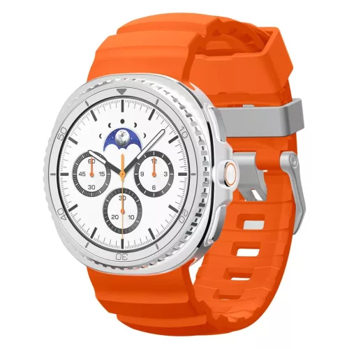 SPIGEN WBS2 szíj Samsung Galaxy Watch 8 / Classic készülékhez (40 / 44 / 46 MM) narancssárga