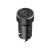 Forever CC-06 PD QC autós töltő, 1× USB-C, 1× USB, 20W, fekete