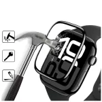 Hibrid üvegfólia HOFI HYBRID GLASS Apple Watch 4 / 5 / 6 / SE 1 / 2 / 3 (44MM) készülékhez fekete