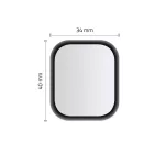 Hibrid üvegfólia HOFI HYBRID GLASS Apple Watch 4 / 5 / 6 / SE 1 / 2 / 3 (44MM) készülékhez fekete