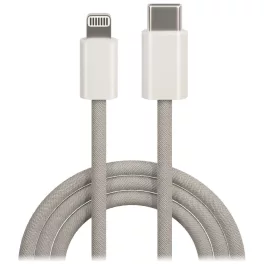   Maxlife MXUC-06 kábel USB-C–Lightning 1,0 m 20W szürke nylon