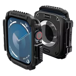   SPIGEN RUGGED ARMOR Apple Watch 10/11 készülékhez 46 MM védőtok matt fekete