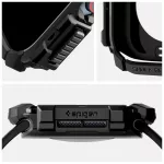 SPIGEN RUGGED ARMOR Apple Watch 10/11 készülékhez 46 MM védőtok matt fekete
