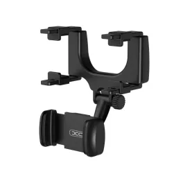   XO C70 visszapillantóra rögzíthető autós telefontartó fekete (XOP-CARHOLDER-C70-BK)