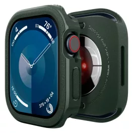   CASEOLOGY VAULT Apple Watch 10/11 (46 MM) készülékhez tok éjzöld