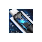 USAMS Braided U5 2A Micro USB kábel 1,2m SJ224USB02 (US-SJ224) piros