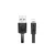 USAMS U2 lapos kábel Lightning 1,2 m SJ199IP01 iPhone 5/6/7/8/X készülékhez fekete (US-SJ199)