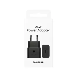   Samsung EP-T2510NBE gyári hálózati fekete Type-C gyorstöltő 3A 25W