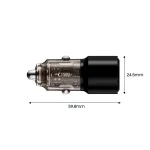TECH-PROTECT CC03 2-portos autós töltő PD 100W fekete
