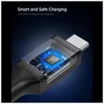 SPIGEN EB10010CC ESSENTIAL TYPE-C kábel 100W 100CM fekete