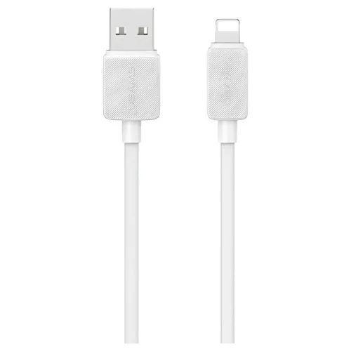 Kábel USAMS KY Series US-SJ689 2.4A USB-A to Lightning 1m fehér