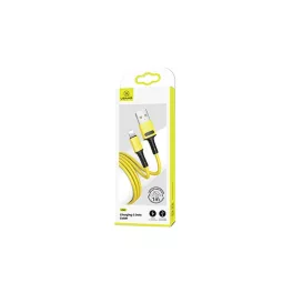   USAMS U52 Lightning 2A gyorstöltőkábel 1 m sárga SJ434USB03 (US-SJ434)