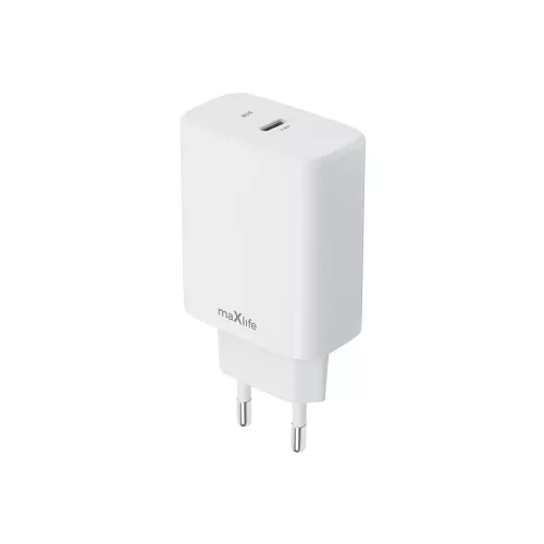 Maxlife MXTC-10-30C PD QC töltő 1x USB-C 30W fehér