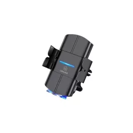   Usams autós tartó (szellőzőre, automata, 10W, wireless, 360°) FEKETE (CD133ZJ01)