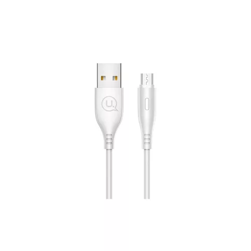 USAMS U18 microUSB 2A gyorstöltő kábel 1m SJ268USB02 (US-SJ268) fehér