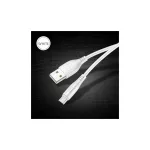 USAMS U18 microUSB 2A gyorstöltő kábel 1m SJ268USB02 (US-SJ268) fehér