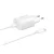 EP-TA800XWE Samsung 25W utazó töltő USB-C adatkábel fehér