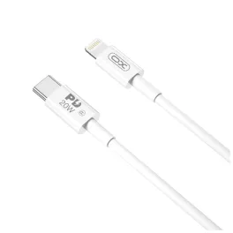 XO NB-Q189A PD USB-C–Lightning kábel 1,0 m 20W fehér