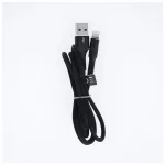Maxlife MXUC-01 USB–Lightning kábel 1,0 m 2A fekete nylon