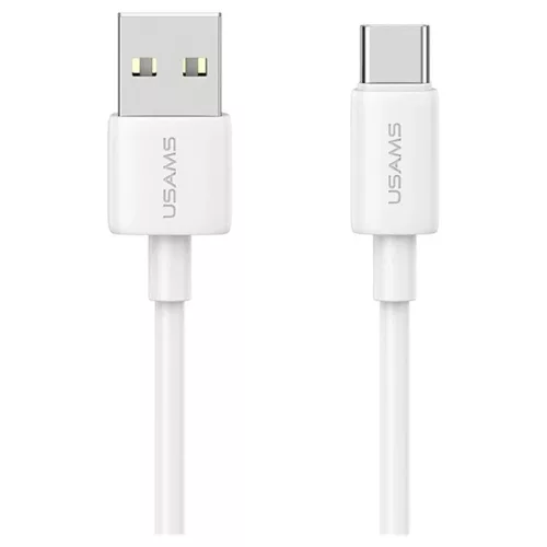 Kábel USAMS YD Series SJ708 18W 3A USB-A to USB-C 1m fehér