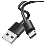 Kábel USAMS YD Series SJ708 18W 3A USB-A to USB-C 1m fehér