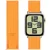 OBAL:ME textil szíj Apple Watch 42-49 mm M-L készülékhez, narancssárga