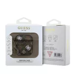 Guess PU 4G Peony Charm tok AirPods 1/2 készülékhez barna