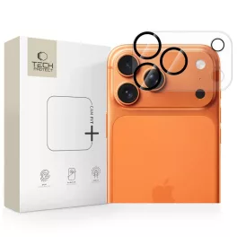   Tech-Protect Cam Fit+ iPhone 17 Pro Max készülékhez kamera lencsédvédő átlátszó