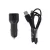 Maxlife MXCC-01 autós töltő 2 x USB 2,4 A + USB-C kábel fekete