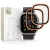 Temperált üveg TECH-PROTECT GLASS RING 2-PACK Apple Watch Ultra 1/2/3 (49 MM) készülékhez, kozmikus narancs
