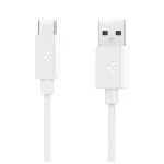 SPIGEN EB6010AC ESSENTIAL TYPE-C KÁBEL 60W 100CM fehér