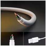 SPIGEN EB6010AC ESSENTIAL TYPE-C KÁBEL 60W 100CM fehér