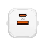 SPIGEN ESSENTIAL EE352EU 2-PORT HÁLÓZATI TÖLTŐ 35W fehér