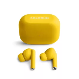 COLORUM TWS Bluetooth fülhallgató CTWS-05 sárga