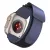 Forcell F-Design FA05 nylon tépőzáras szíj Apple Watch készülékhez 42/44/45/49 mm kék