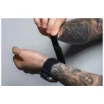 Forcell F-Design FA05 nylon tépőzáras szíj Apple Watch készülékhez 42/44/45/49 mm kék