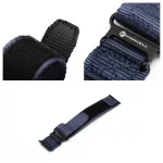Forcell F-Design FA05 nylon tépőzáras szíj Apple Watch készülékhez 42/44/45/49 mm kék