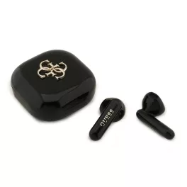   Guess 4G Metal Logo TWS vezeték nélküli fülhallgató fekete